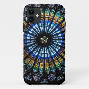 Coque Case-Mate iPhone Rosace de verre coloré en France à Strasbourg