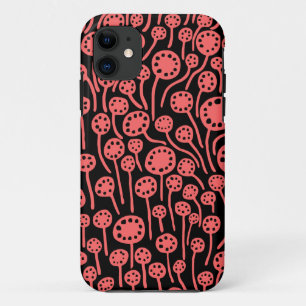 Coques Pour iPhone Rose 090512 tropical sur le noir
