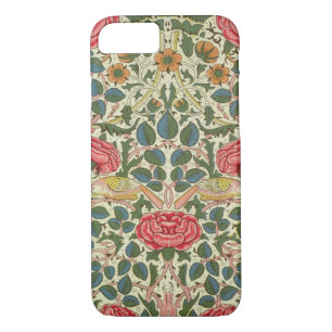 Coque iPhone 8/7 "Rose", 1883 (coton imprimé)