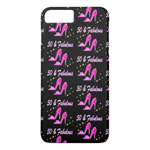 COQUE iPhone 8 PLUS/7 PLUS ROSE 50 ET FABULEUSE CONCEPTION DE CHAUSSURES D'AN