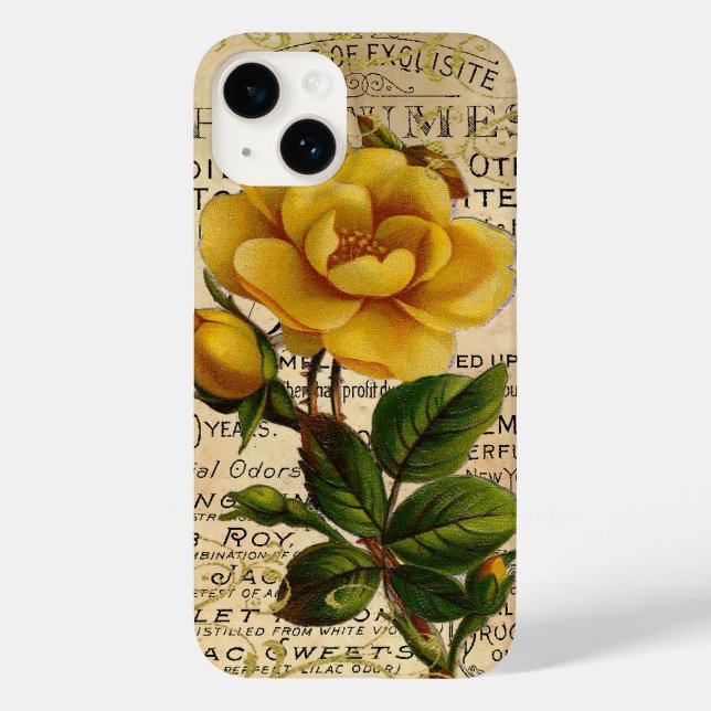 Coques Case-Mate iPhone Rose antique (Verso)