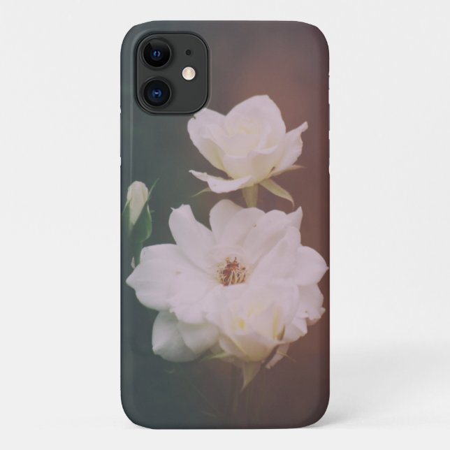 Coques Case-Mate iPhone Rose blanche antique (Dos)