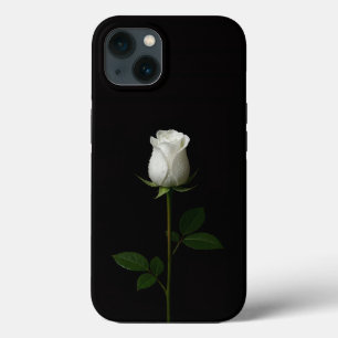 Case-Mate iPhone Case Rose blanche pure iPhone 13  Noir 4 Luxe