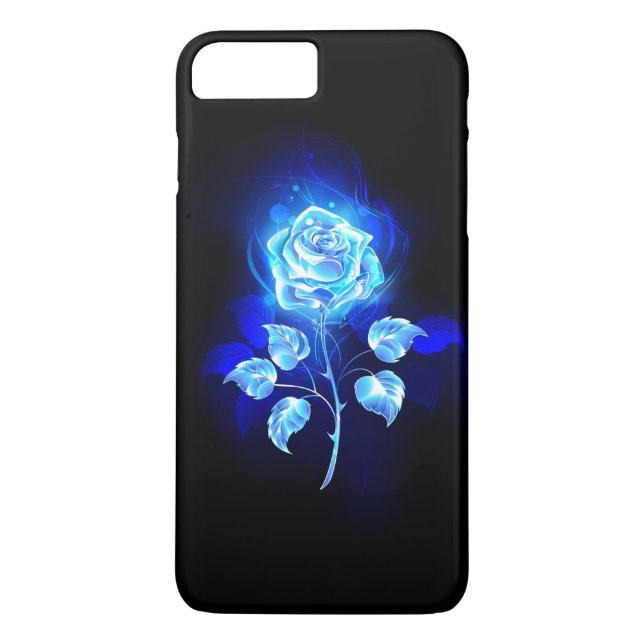 Coques Case-Mate iPhone Rose bleu brûlant (Dos)