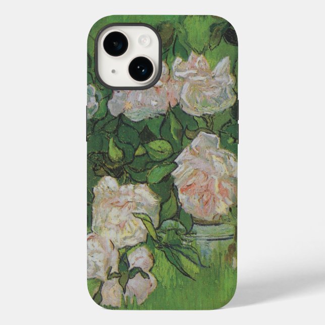 Coques Case-Mate iPhone Rose Bush par Vincent Van Gogh (Verso)