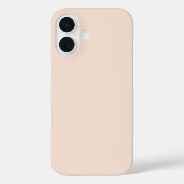 Coques Case-Mate iPhone Rose Champagne Uni (Verso)