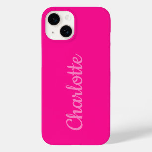 Coque Case-Mate iPhone Rose chaud personnalisé moderne
