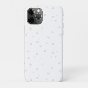 Case-Mate iPhone Case Rose Coeur Motif Fille Romantique Aquarelle