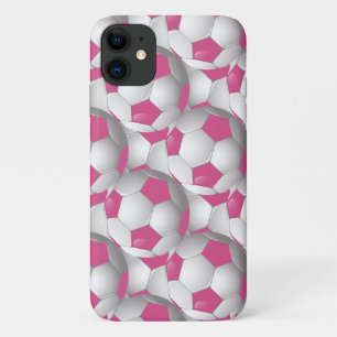 Case-Mate iPhone Case Rose de motif de ballon de football