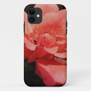 Coques Pour iPhone rose de pêche et détritus