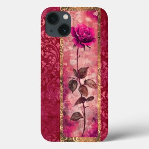 Case-Mate iPhone Case Rose de style grunge rose