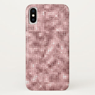 Case-Mate iPhone Case Rose doré brillant de luxe rose étincelant