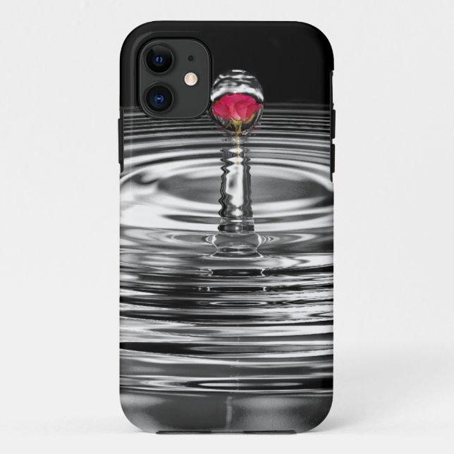 Coques Case-Mate iPhone Rose en Droplet (Dos)