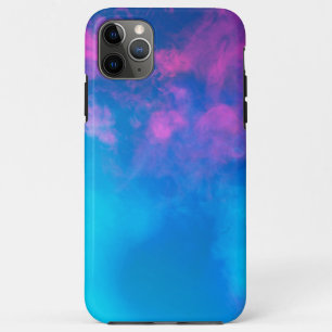 Case-Mate iPhone Case Rose et bleu Smoke Zazzle_Growshop