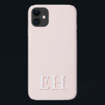 Case-Mate iPhone Case Rose et corail | Monogramme initial moderne minima<br><div class="desc">Ce design élégant de boîtier de téléphone présente un design moderne simple en rose vif et corail. Faites l'un d'un étui téléphonique gentil avec l'initiale et le nom personnalisés. Ce sera un cadeau unique et cool pour quelqu'un de spécial ou vous-même. Si vous souhaitez modifier les polices ou la position,...</div>