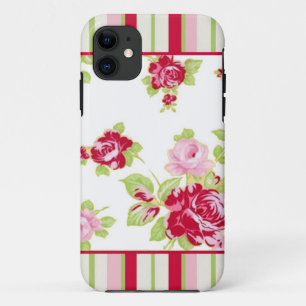 Coques Pour iPhone Rose et rayures