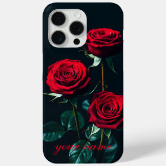 Coque Case-Mate iPhone Rose floral foncé