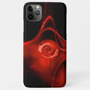 COQUE Case-Mate POUR iPhone ROSE FRACTAL ROUGE EN NOIR