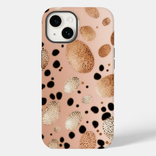 Coque Case-Mate iPhone Rose Gold Cheetah Parties scintillant iPhone Mate