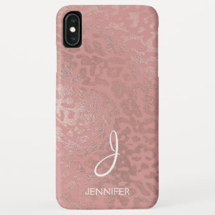Case-Mate iPhone Case Rose Gold Foil Motif animal Monogramme