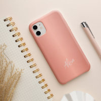 Rose gold girly signature nom personnalisé