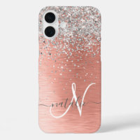 Rose Gold Jolie fille Parties scintillant argent b