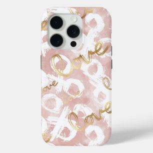 Coque Case-Mate iPhone Rose Gold Love XO