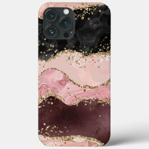 Case-Mate iPhone Case Rose Gold Pink Strata Parties scintillant Glam