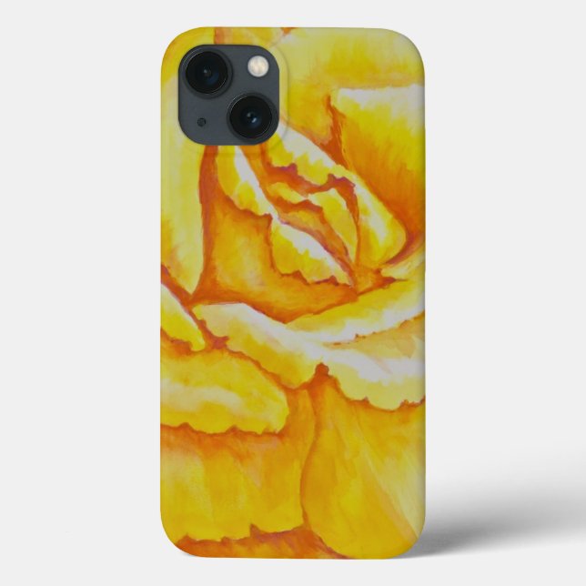 Coques Case-Mate iPhone Rose jaune (Verso)