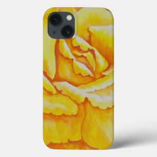 Etui iPhone 13 Rose jaune