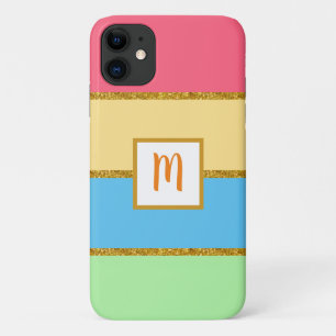 Case-Mate iPhone Case Rose jaune bleu vert - Combinaison de couleurs