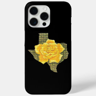 Coque Case-Mate iPhone Rose Jaune Du Texas Motif Flower