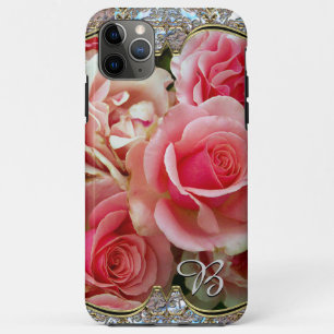Case-Mate iPhone Case Rose Juxtapose Monogramme