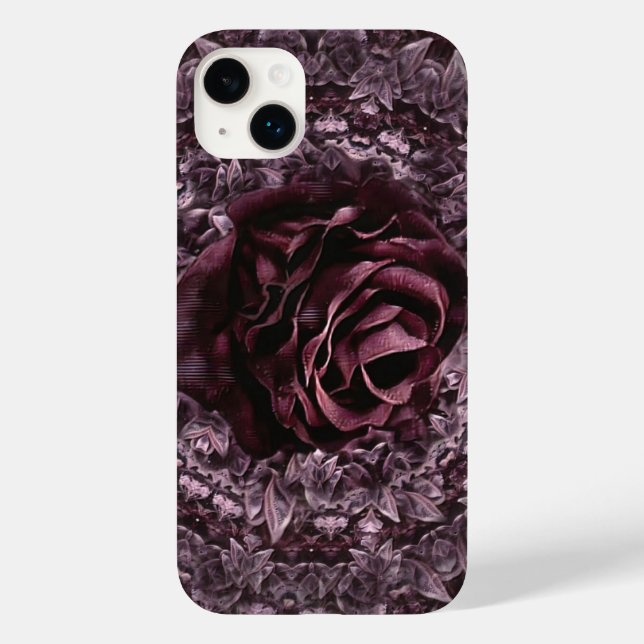 Coques Case-Mate iPhone Rose Mandala (Verso)