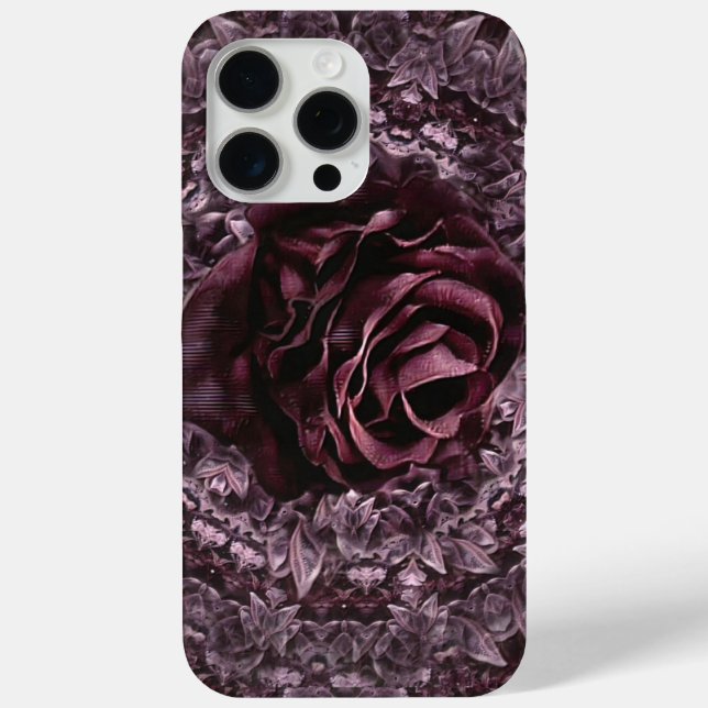Coques Case-Mate iPhone Rose Mandala (Verso)