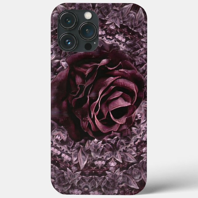 Coques Case-Mate iPhone Rose Mandala (Verso)
