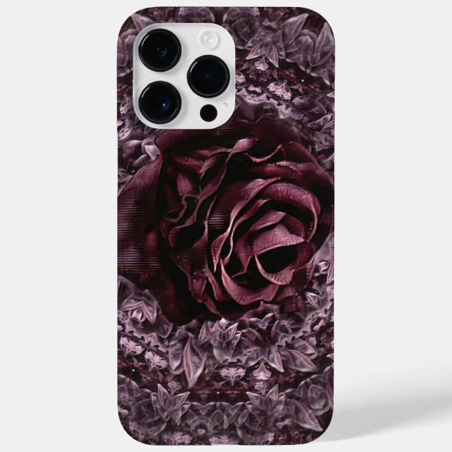Coques Case-Mate iPhone Rose Mandala (Verso)