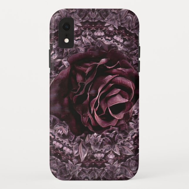 Coques Case-Mate iPhone Rose Mandala (Dos)