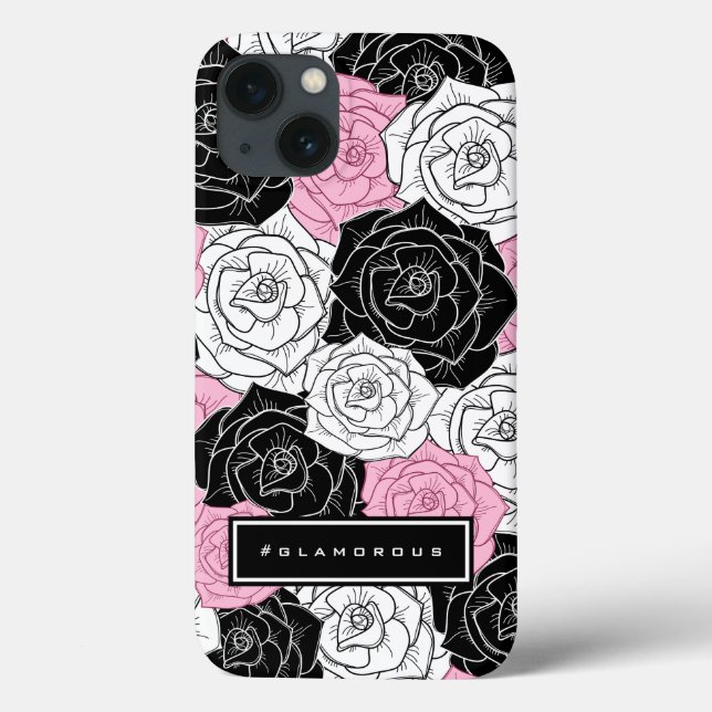 Coques Case-Mate iPhone Rose moderne (Verso)