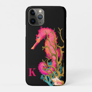 Case-Mate iPhone Case Rose Noir Moderne Marine Cheval Chic