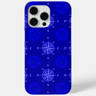 Coque Case-Mate iPhone Rose Ocean Blue Compass