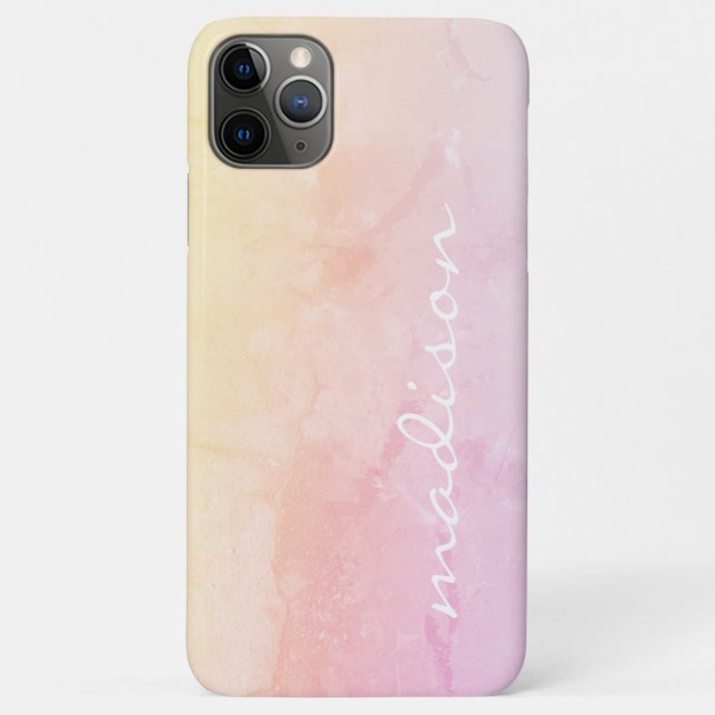 Coques Case-Mate iPhone Rose Ombre Glam (Dos)
