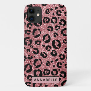 Case-Mate iPhone Case Rose Parties scintillant or Animal Cheetah Imprime