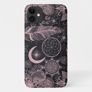 Case-Mate iPhone Case Rose Parties scintillant or Dreamcatcher Feathers 