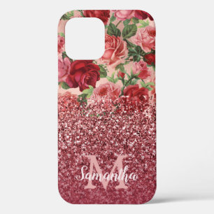 Case-Mate iPhone Case Rose Parties scintillant or Vintage rose rose rose