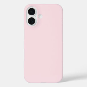 Coque Pour iPhone 16 Rose pastel uni