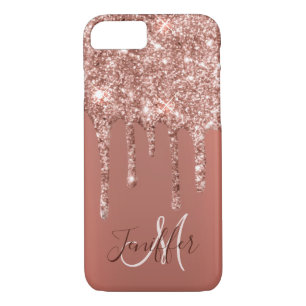 Case-Mate iPhone Case Rose personnalisé Parties scintillant Gold Drivers