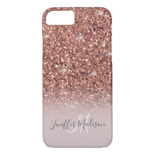 Case-Mate iPhone Case Rose personnalisé Parties scintillant Gold Drivers
