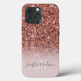 Case-Mate iPhone Case Rose personnalisé Parties scintillant Gold Drivers