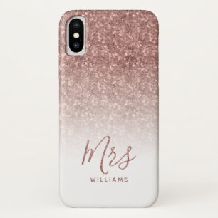 Case-Mate iPhone Case Rose personnalisé Parties scintillant Gold Sparkl